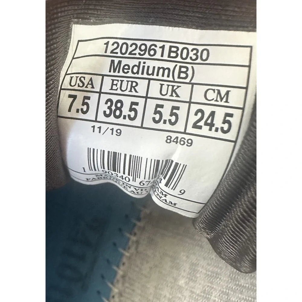 Brooks Adrenaline GTS 20 Womens 7.5 Running Shoes Grey 1202961B030 No Insoles - Picture 12 of 12